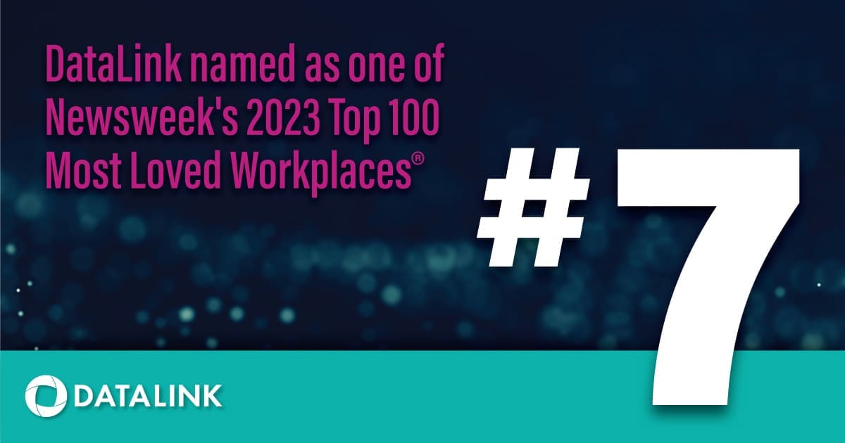 DataLink's Most Loved Workplaces announcement
